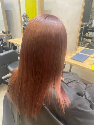 セミロング カラー haf店長 ✂︎タカハシレン✂︎のヘアスタイル