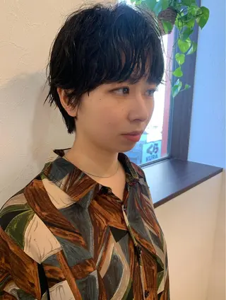 ショート 古沢 新のヘアスタイル