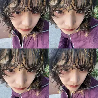 ミディアム パーマ hair salon　丹tan所属・Rena✴︎トレンド ×スタンダードMIXのヘアスタイル