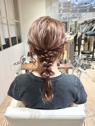 ヘアアレンジ yuki/表参道/ ゆるふわアレンジ𐙚のヘアスタイル