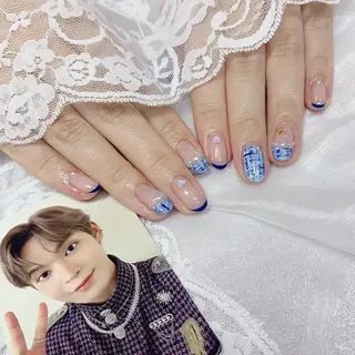 ネイル La neige* yuki 🥯🍑のネイルデザイン