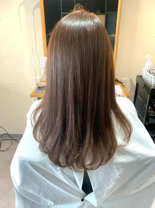 セミロング カラー Dears 香芝店所属・関 優希のヘアスタイル