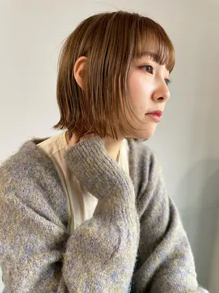 ショート カラー ヘアアレンジ メンズ キッズ マツエク・マツパ アイブロウ 透明感カラー/推しカ ラー☁️JURAのヘアスタイル