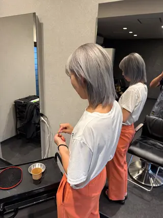 ショート 髪質改善⚡️カラー 🍀武久 誠🍀のヘアスタイル