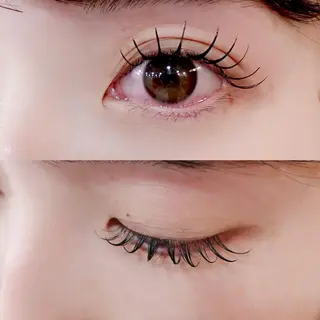 マツエク・マツパ F room UMEDAのマツエク・マツパデザイン