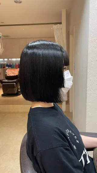 ミディアム 今井 成未のヘアスタイル