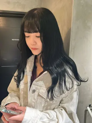 ロング カラー デザイン/アレンジ ❤︎イシイレイのヘアスタイル