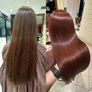 ロング カラー ✨美髪矯正の専門家✨ 髪質改善　松村のヘアスタイル