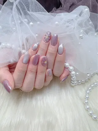 ネイル erina 💜のネイルデザイン