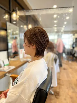ショート カラー 美容室しょうへいの店四郎丸店所属・佐藤 剛のヘアスタイル