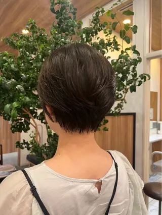 ショート カラー ヘアアレンジ 石川 幸呼のヘアスタイル