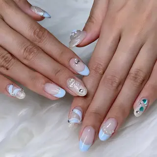 ネイル 🐕‍🦺Yappy 💗A-tanのネイルデザイン