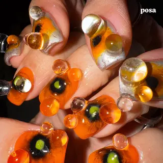 ネイル posa nail モエミのネイルデザイン