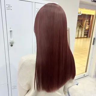 ロング カラー 伊藤 綾のヘアスタイル