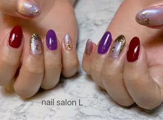 ネイル 吉川市 ネイルサロンLのネイルデザイン