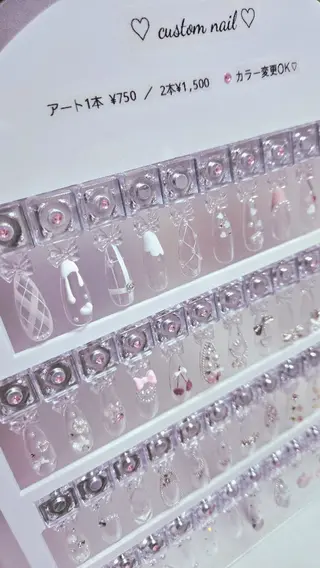 ネイル miliy nail 🎀上尾のネイルデザイン