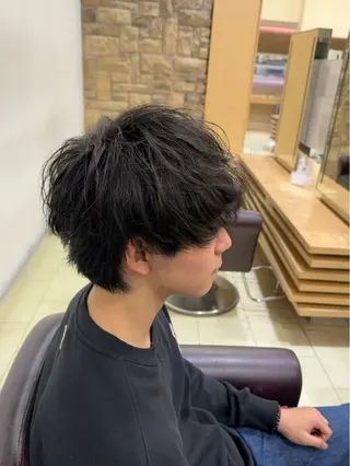 メンズ レイヤー/スパイキー ショート/坂本翔のヘアスタイル