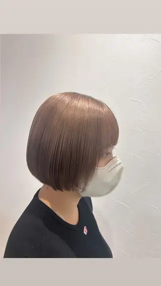 ショート カラー 🖤韓国風顔周り / TAMAMI🖤のヘアスタイル