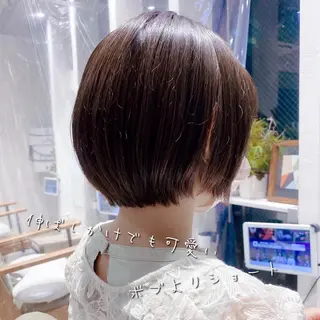 ショート ✨圧倒的満足度◎ 小顔美人ショート✨佃のヘアスタイル