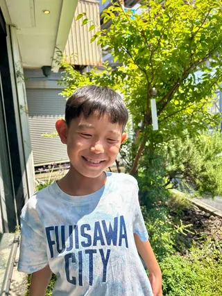 キッズ 鎌倉/メンズ/外国人 風パーマ/ﾐﾕｳのヘアスタイル