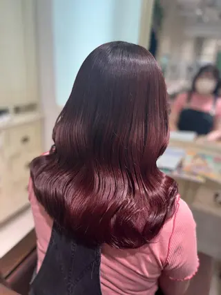 ミディアム ‎Lby home 🪽mikuのヘアスタイル