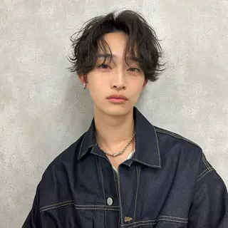 メンズ kei/透明感カラー /縮毛矯正/メンズのヘアスタイル