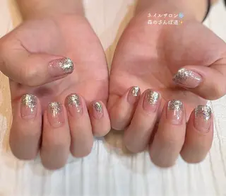 ネイル 森のさんぽ道所属・ショートネイル 森のさんぽ道のネイルデザイン