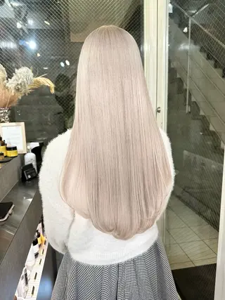 ロング 平成ギャル×韓国 mix💖MIKUのヘアスタイル