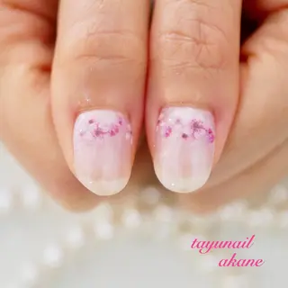 ネイル ネイルサロン・ネイルスクール　たゆnail所属・ネイルサロン 【たゆnail】のネイルデザイン