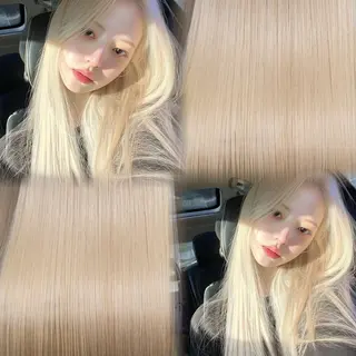 ロング 吉澤 愛心のヘアスタイル