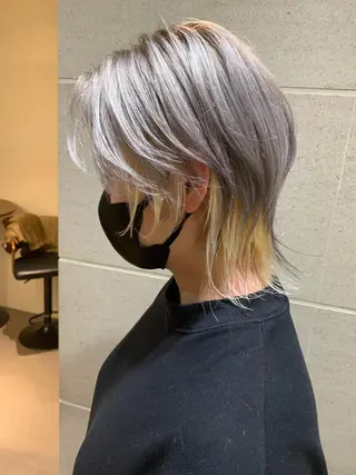 ショート カラー salonLEPIA 川嶋宏旭 栄 矢場町のヘアスタイル