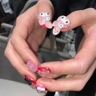 ネイル 個性派/中韓ネイル SAKURAのネイルデザイン