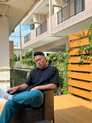 ショート カラー パーマ ヘアアレンジ メンズ キッズ ネイル マツエク・マツパ アイブロウ スタイルボーン所属・佐藤 海舟のヘアスタイル