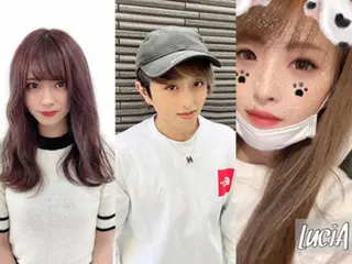 メンズ カラー LuciA/エクステ カラーのヘアスタイル