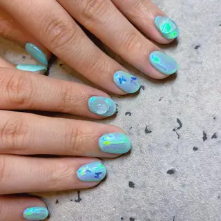 ネイル To Me Nail所属・🩵 mei🩵のネイルデザイン