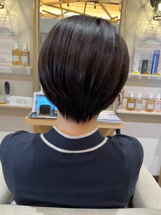 ショート 美髪✨髪質改善特化 🦩対馬🦩のヘアスタイル