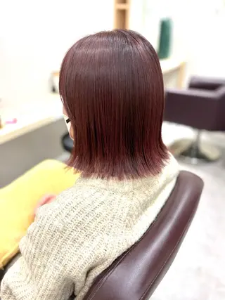 ミディアム Haruka✄﻿ 透明感カラー🫧🌙のヘアスタイル
