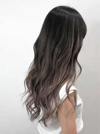 セミロング カラー  渡部 妃月のヘアスタイル