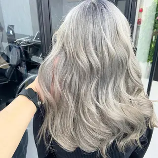 セミロング カラー ミルボンAujua認定サロン Ria  OSAKA 梅田所属・メンズ特化/ マンツーマン/Ryuのヘアスタイル