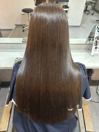 ロング カラー 京都駅/透明感カラー /髪質改善/岩崎拓郎のヘアスタイル