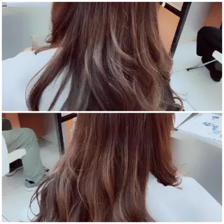 ロング カラー 奈良崎 和弘のヘアスタイル