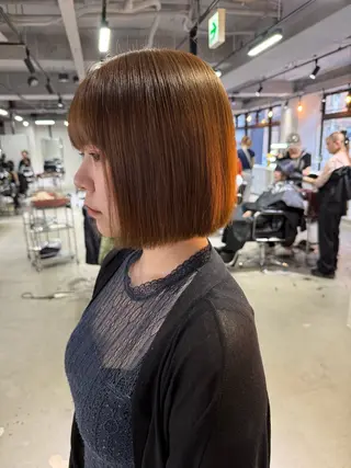 ショート カラー 心斎橋/レイヤー/W カラー/Haruhiのヘアスタイル