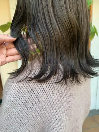 ミディアム ヘアアレンジ 中津/柔らかカラー/ ナガオ　イズミのヘアスタイル