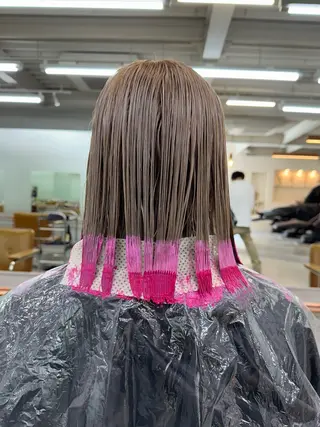 ショート カラー ハイトーン×似合わせ 🌱中川慎之介のヘアスタイル