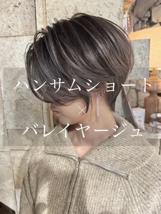 ショート カラー 名駅🍀美容院難民の 救世主🦸方山郷史のヘアスタイル