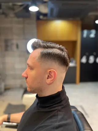 ショート FRANK'S BARBER日比谷店所属・金谷 一平のヘアスタイル