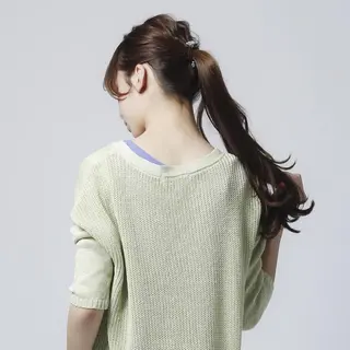 ロング カラー パーマ ヘアアレンジ  知念　香トータル ビューティー🌷のヘアスタイル