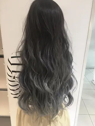 セミロング カラー ケリーズグリーン所属・ショート/ボブ 森田/嵩士のヘアスタイル