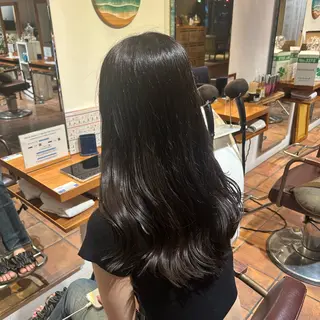 ロング カラー さくら/ メンズパーマモデルのマツエク・マツパデザイン