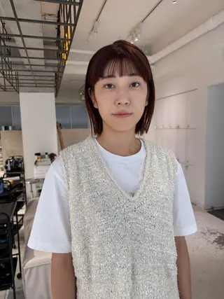 ミディアム カラー ralme/sol 髙橋一哉のヘアスタイル